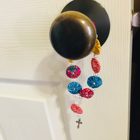 Handmade fabric Rosary - Picture 5 of 5